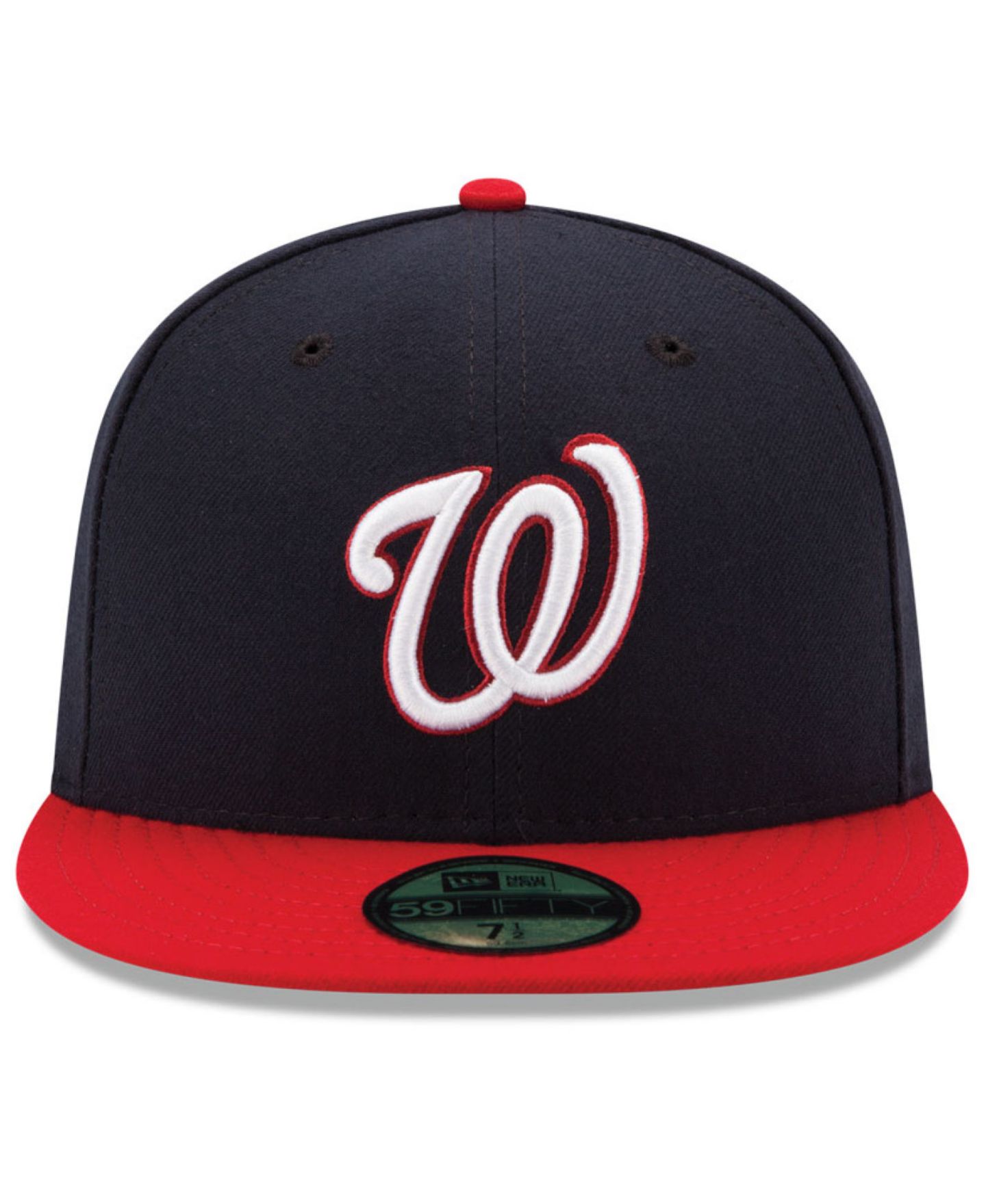 Мужская кепка New Era Washington Nationals Authentic Collection 59FIFTY — фото 2