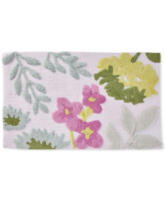 bluebellgray - Tetbury Meadow Cotton 21" x 34" Bath Rug
