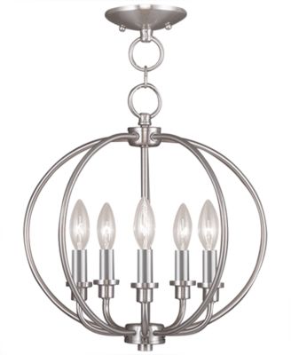 Milania 5- Light Metal Pendant