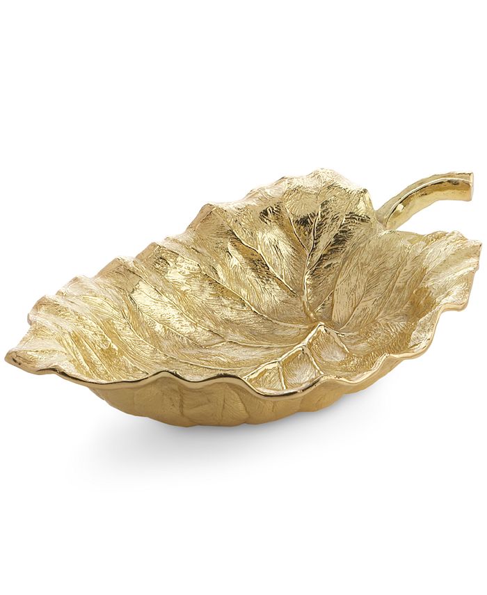 Michael Aram - New Leaves Collection Elephant Ear Large Serving Bowl