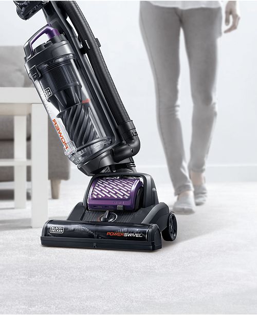 Black & Decker 4319 Powerswivel Upright Vacuum Cleaner & Reviews