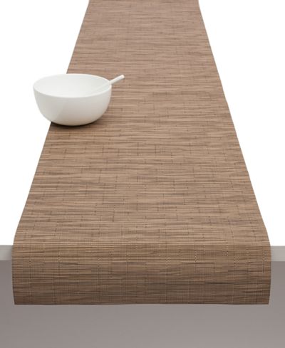 Chilewich Bamboo Woven Table Runner - Table Linens ...