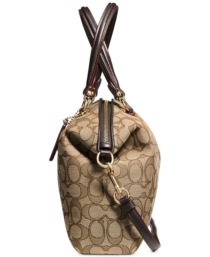Macys coach prairie store satchel