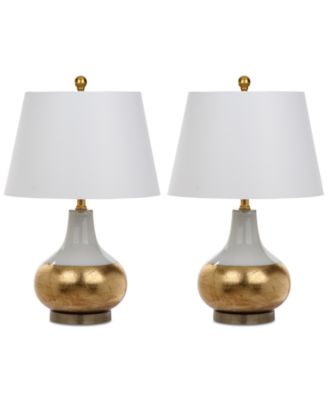 Safavieh - Set of 2 Nova Glass Table Lamps