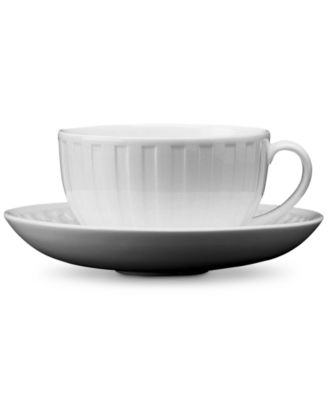 Wedgwood - "Night and Day" Fluted Teacup