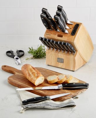 Chicago Cutlery Insignia2 18-Piece Knife Block Set with In-Block