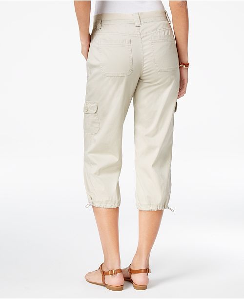 Style & Co Cargo Capri Pants, Created for Macy's - Pants & Capris ...