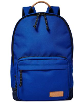 fossil canvas backpack