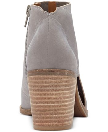 Lucky Brand - Kasima Peep-Toe Block-Heel Booties