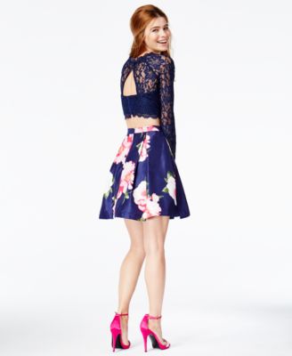 macys 2 piece dresses