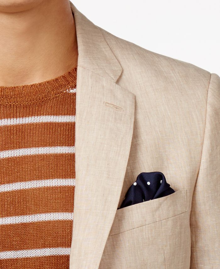 Tommy Hilfiger Men's ClassicFit Light Tan Sport Coat Macy's