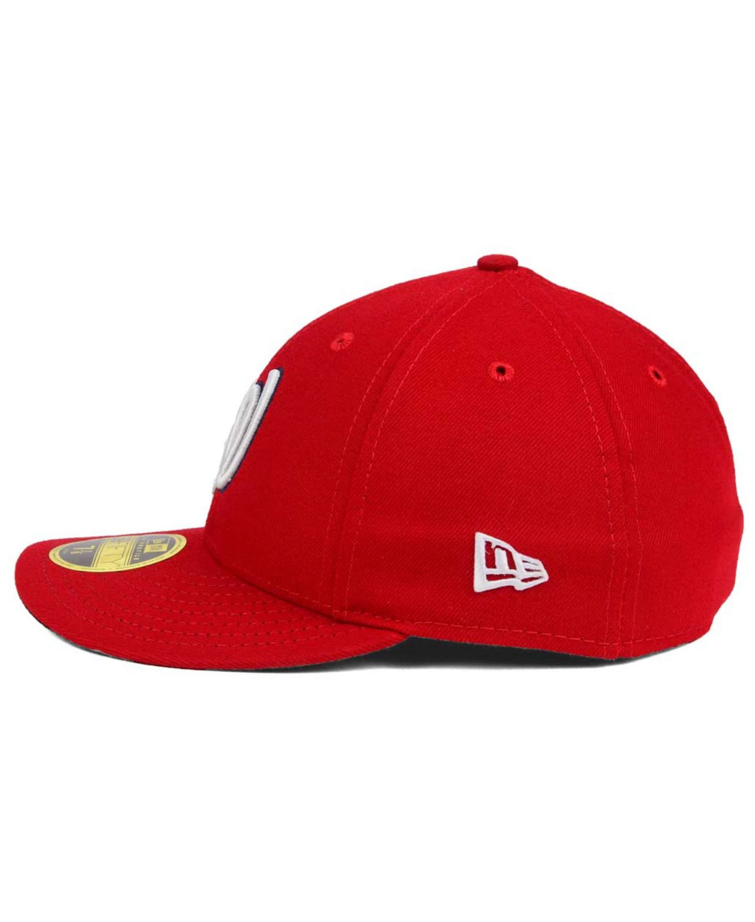 Washington Nationals Low Profile AC Performance 59FIFTY Cap