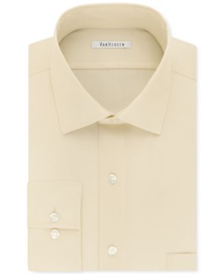Van Heusen - Men's Classic/Regular Fit Stretch Solid Dress Shirt