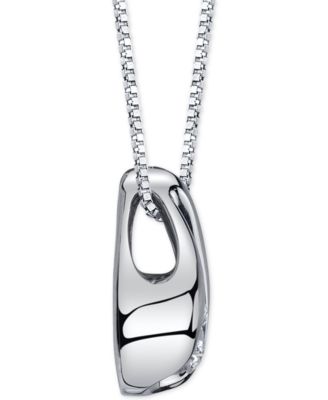 Diamond Pendant Necklace (1/2 ct. t.w.) in 14k White Gold