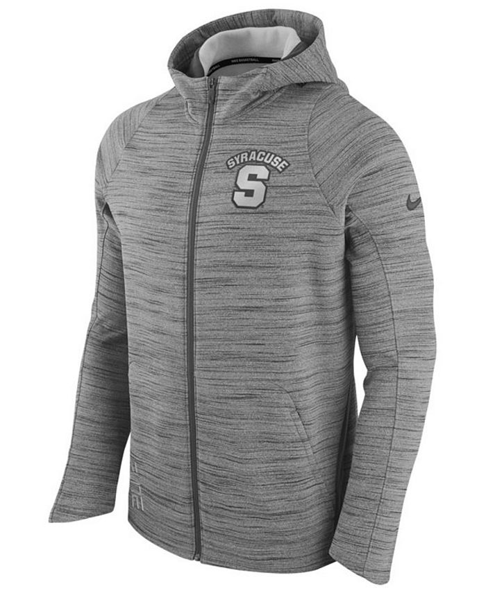 Nike Men's Syracuse Orange Elite Fleece Full-Zip Hoodie - Macy's