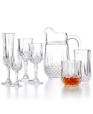 Longchamp Cristal D’Arques Glassware Collection
