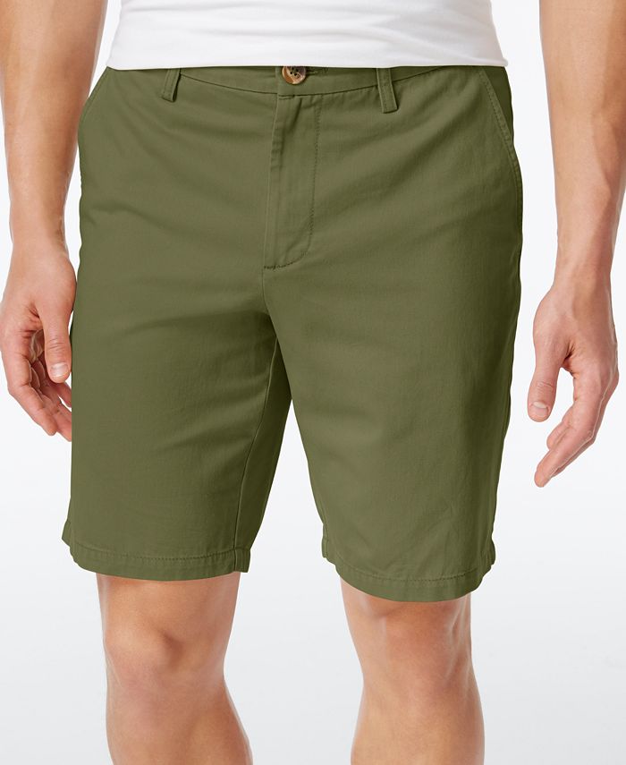Club Room Men's Chino 9.5" Shorts, Created for Macy's Macy's