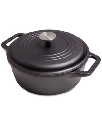 Victoria 4QT Cast Iron Dutch Oven with Lid - Victoria