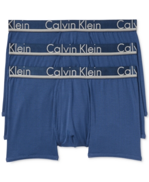 image of Calvin Klein Men-s Comfort Microfiber Trunk 3 Pack