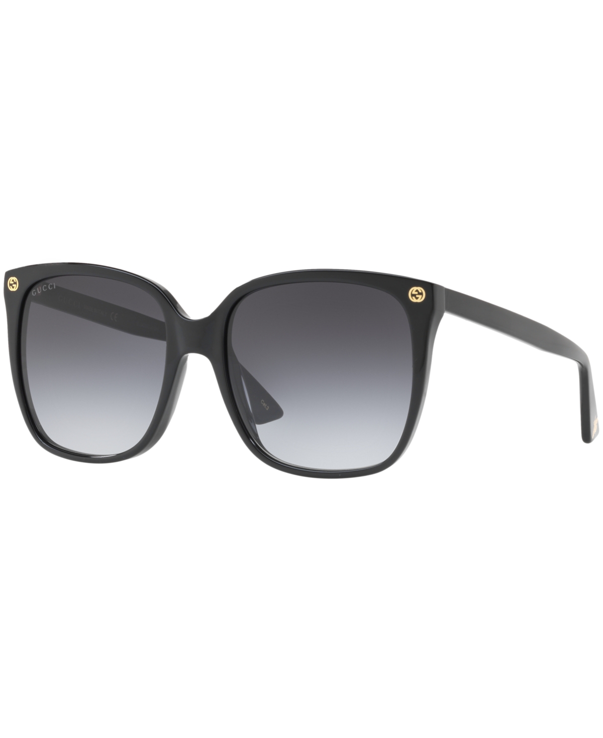 Gucci Sunglasses, Gg0022s In Black,grey Gradient