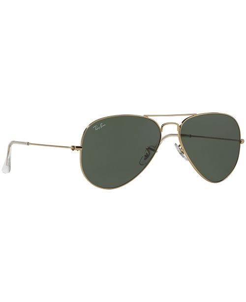 Ray-Ban AVIATOR Sunglasses, RB3025 - Sunglasses by Sunglass Hut ...