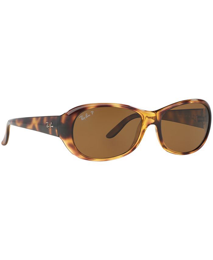 Ray-Ban Polarized Sunglasses, RB4061 - Macy's