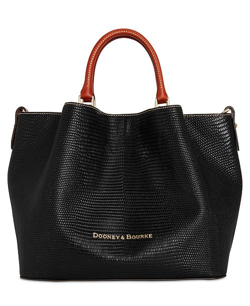 Dooney & Bourke Large Barlow Embossed Leather Tote, Created for Macy&#39;s & Reviews - Handbags ...