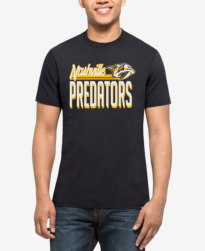 '47 Brand Men's Nashville Predators Script Splitter T-Shirt - Macy's