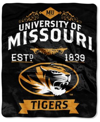 Northwest Company - Missouri Tigers Raschel Rebel Throw Blanket