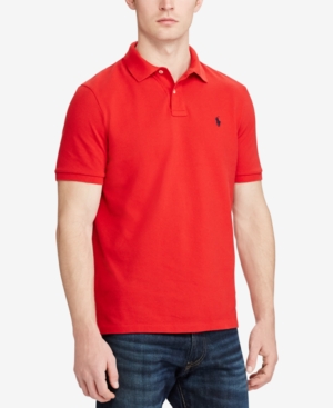 Polo Ralph Lauren Classic Fit Cotton Polo In Ruby Heather