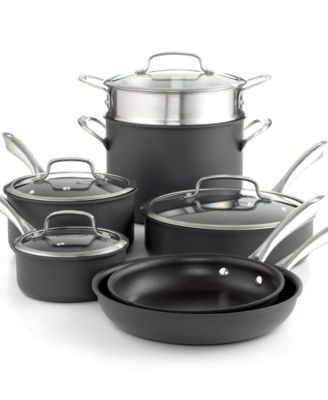 Hard-Anodized 11-Pc. Cookware Set