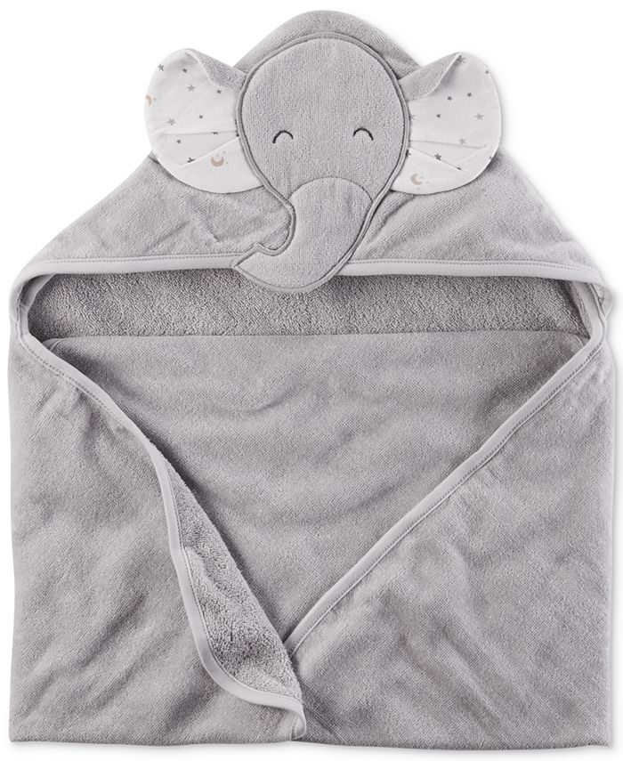 Carter's Hooded Elephant Cotton Towel, Baby Boys & Girls Macy's