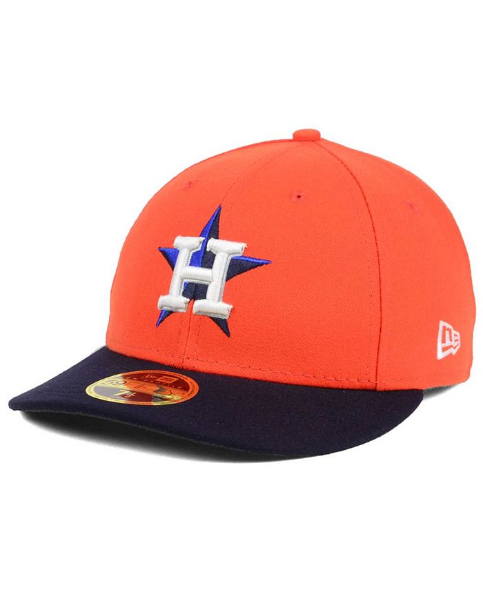 New Era Houston Astros Low Profile AC Performance 59FIFTY Cap - Macy's