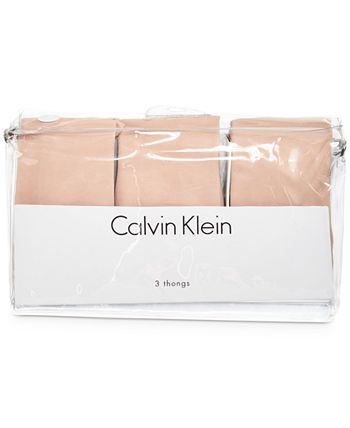 Calvin Klein - Seamless Thong 3-Pack QD3558