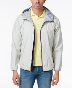 Tommy Hilfiger Men's Zip-Front Hooded Windbreaker