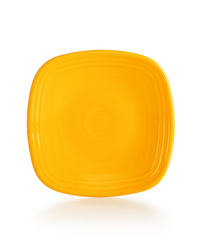 Fiesta - Ceramic Daffodil Square Salad Plate