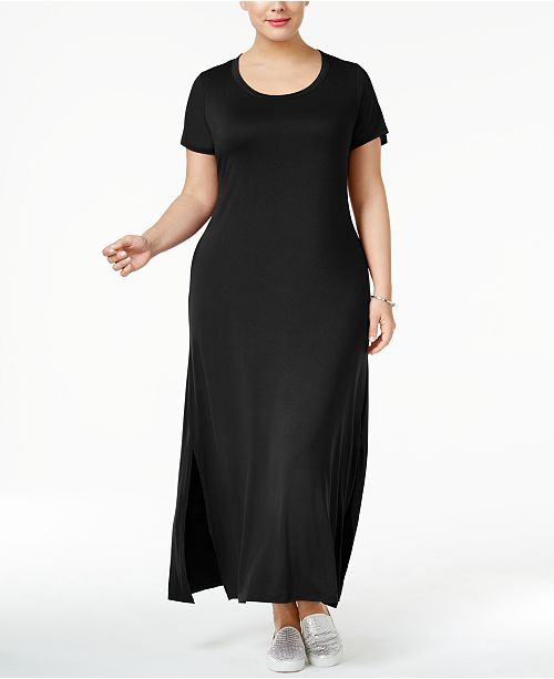 Style Co Plus Size T Shirt Maxi Dress Created For Macy S