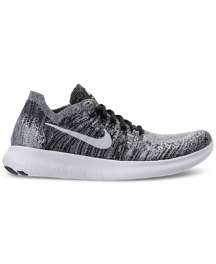 Nike Women's Free Run Flyknit 2017 Running Sneakers from Finish Line ...