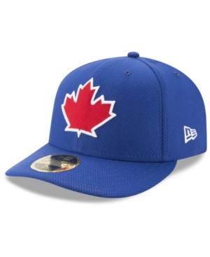 Shop New Era Toronto Blue Jays Low Profile Ac Performance 59fifty Cap In Light Royal