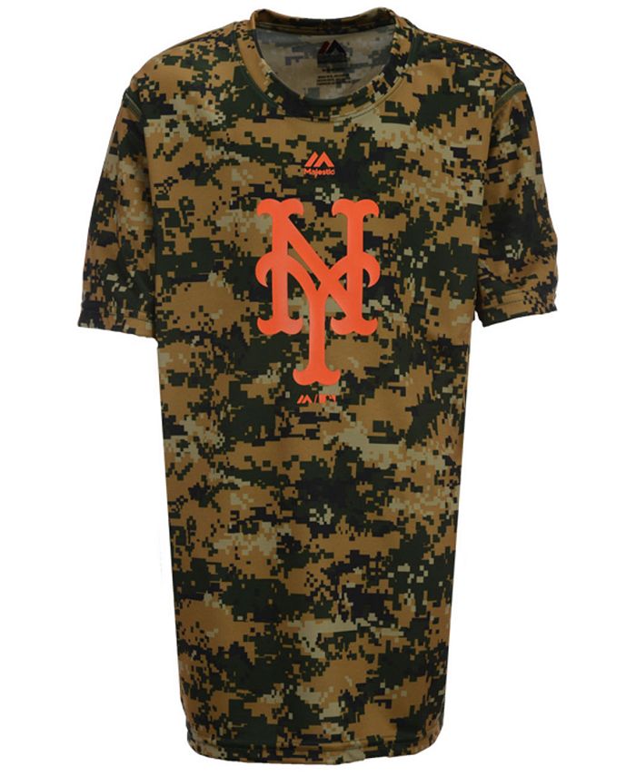 Majestic, Shirts, Camo New York Mets Jersey