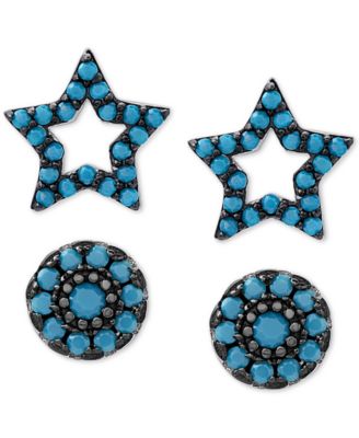 turquoise sterling earrings