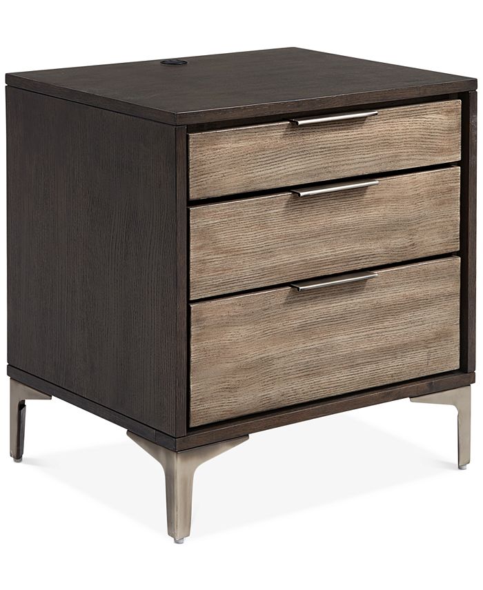 Furniture Adler Platform Bedroom Furniture, 3Pc. Set (Queen Bed