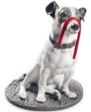 Lladrò Jack Russell With Licorice Figurine In Multi