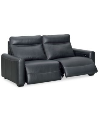 Furniture - Marzia Leather 2-Pc. Sectional with 2 Power Recliners, Only at Macy's