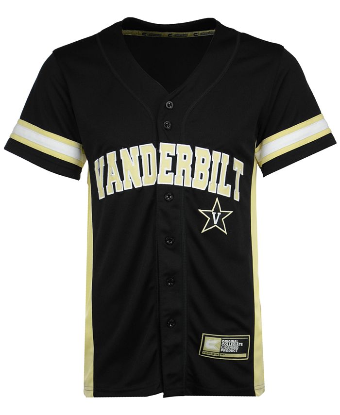 Men's Nike Vanderbilt Commodores Replica Baseball Jersey (Black