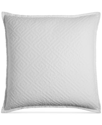 Hotel Collection Standard Sham Greek Key Cotton Black B99371 for sale online 