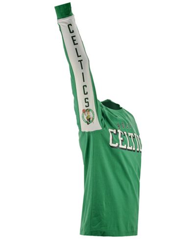 G-III Sports Men's Boston Celtics Hands High Front Four Long Sleeve T-Shirt
