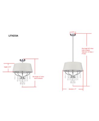 Waltz Chrome-Tone Pendant