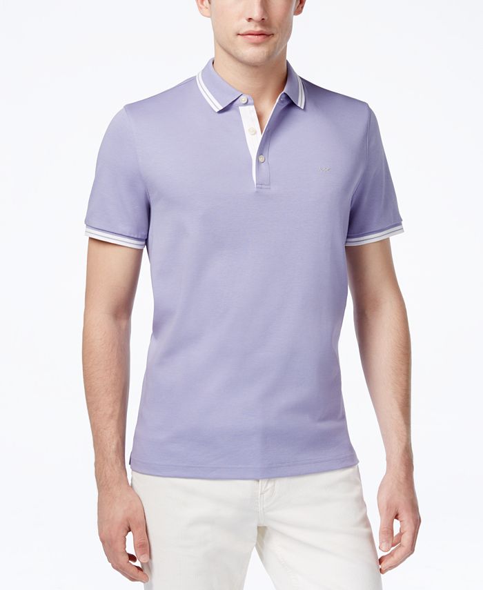 Michael Kors Men s Liquid Cotton Greenwich Polo Shirt Macy s