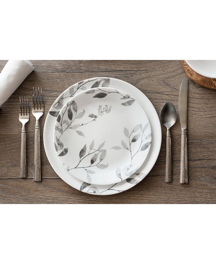 Corelle Boutique Misty Leaves 12 Pc. Dinnerware Set, Service for 4 Macy's